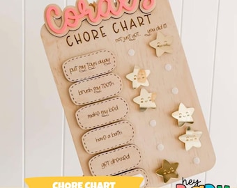 Tabla de tareas personalizada / Tareas diarias / Tareas para niños / Recompensas / Tabla de recompensas / Tabla de estrellas / Lista de tareas personalizada / Tabla de pegatinas / Tareas diarias