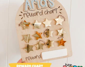 Reward Chart | Star Chart |Custom Chore Chart | Responsibilities | Tasks | Potty Toilet Training| Homework Goals |Good Behaviour Chart