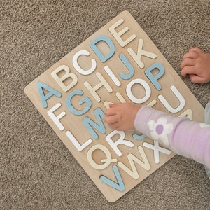 Alphabet Puzzle | Letter Puzzle | Personalised Jigsaw | Name Jigsaw | Puzzle | Acrylic Puzzle | Wooden Puzzle | Wooden Toys | Australia
