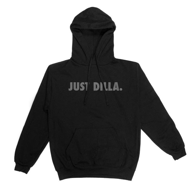 Just Dilla Hoodie in black 90s Soul Hip Hop legend