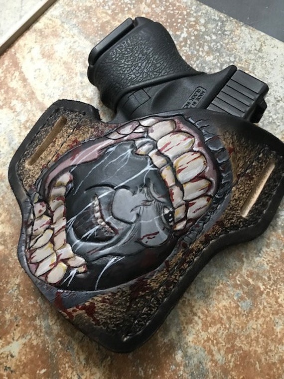 Leather Scream Holster.