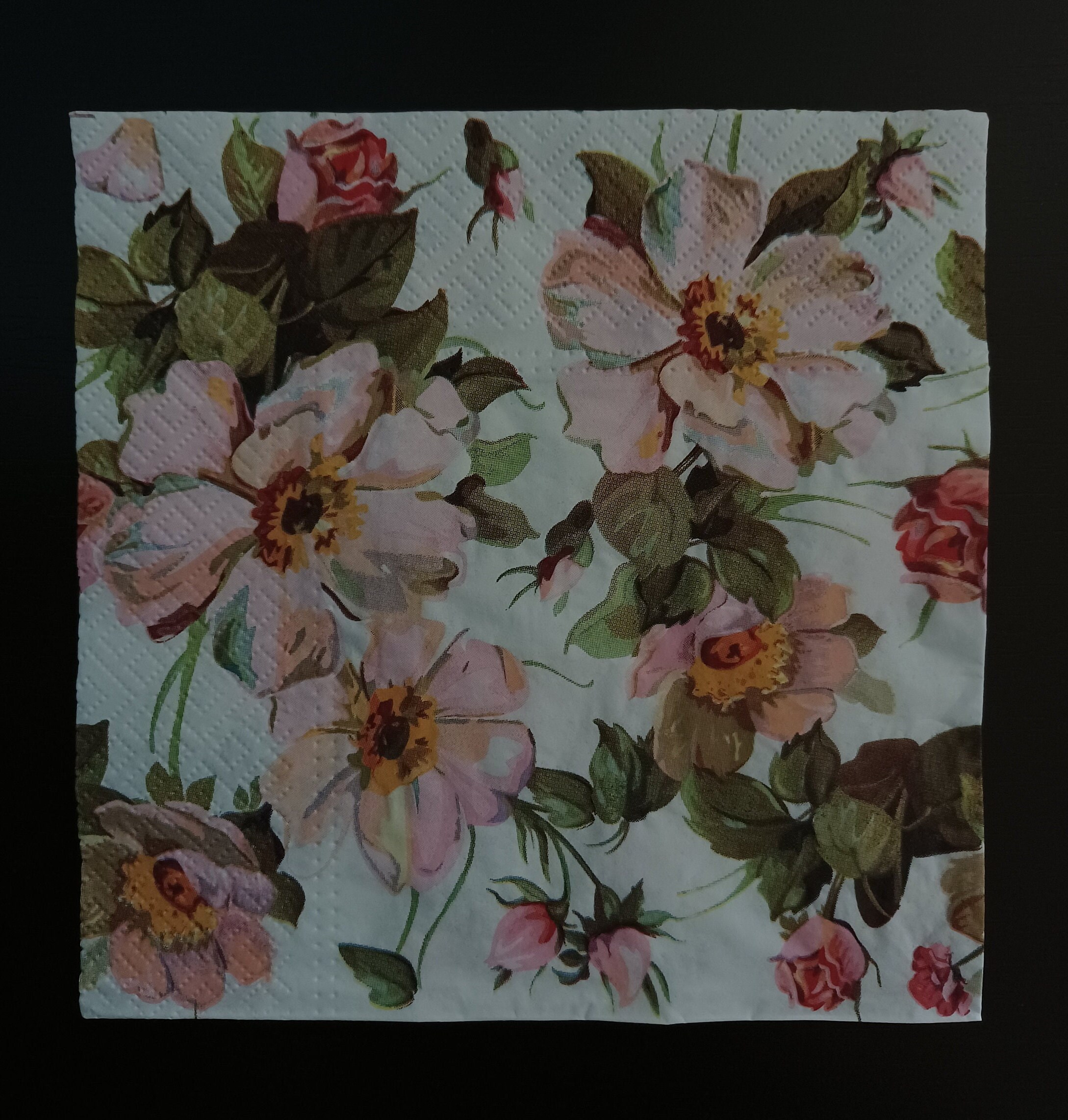 Decoupage Napkins - Set of 4 - Lunch Paper Napkins for Decoupage Paper ...
