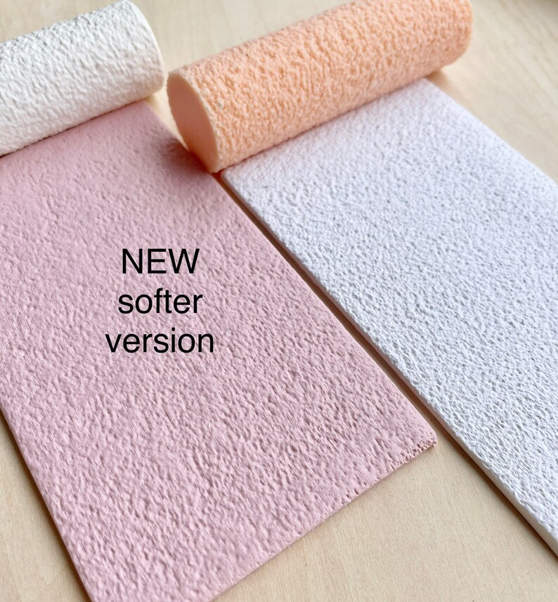 Super Soft Sandpaper Look Texture Rollers Etsy
