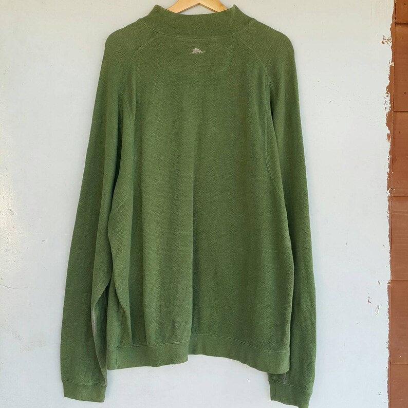 Vintage Tommy Bahama Half Zipper Pullover Sweater Size XL