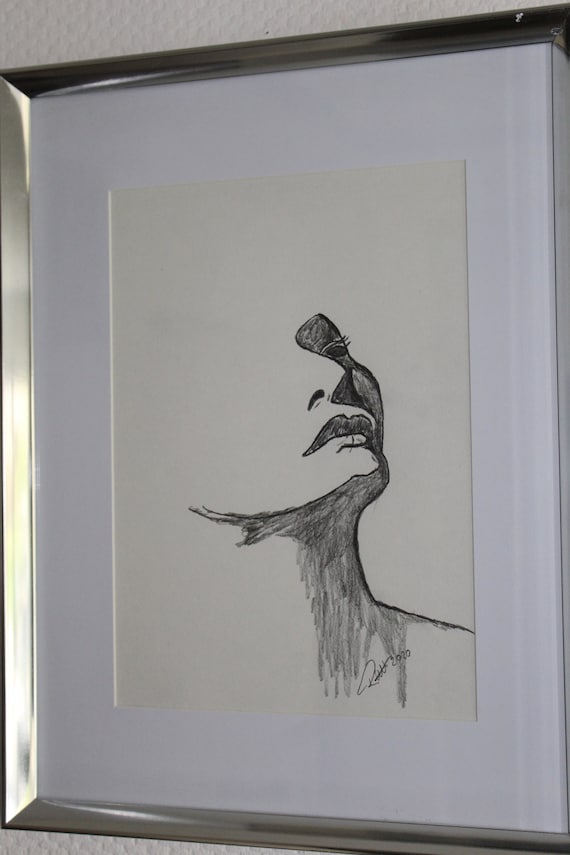 ONE SIDE Dibujo Lápiz Enmarcado 30 x 40 cm Pintado a mano - Etsy México ONE SIDE Dibujo Lápiz Enmarcado 30 x 40 cm Pintado a mano - Etsy México