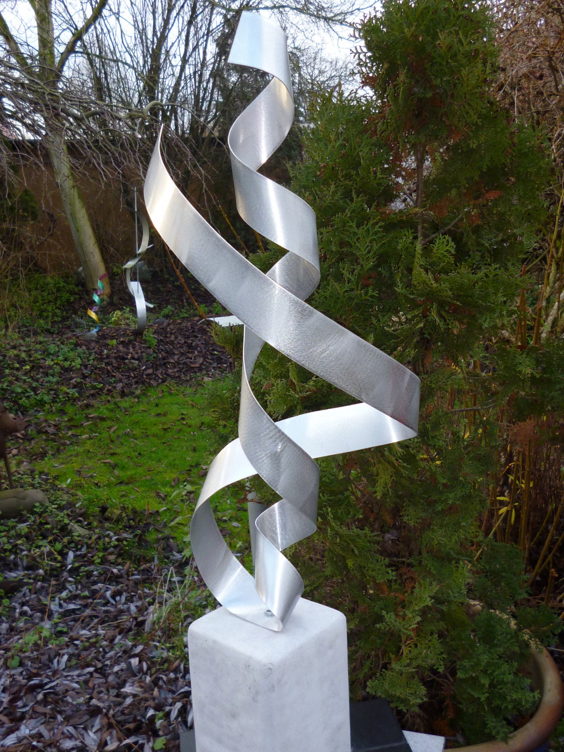 Groe Moderne Abstrakte Aluminium Metall Skulptur "Run" Knstler Unikat  metal art - Etsy.de