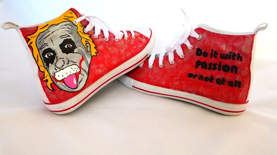 Zapatillas pop art Einstein | Etsy España