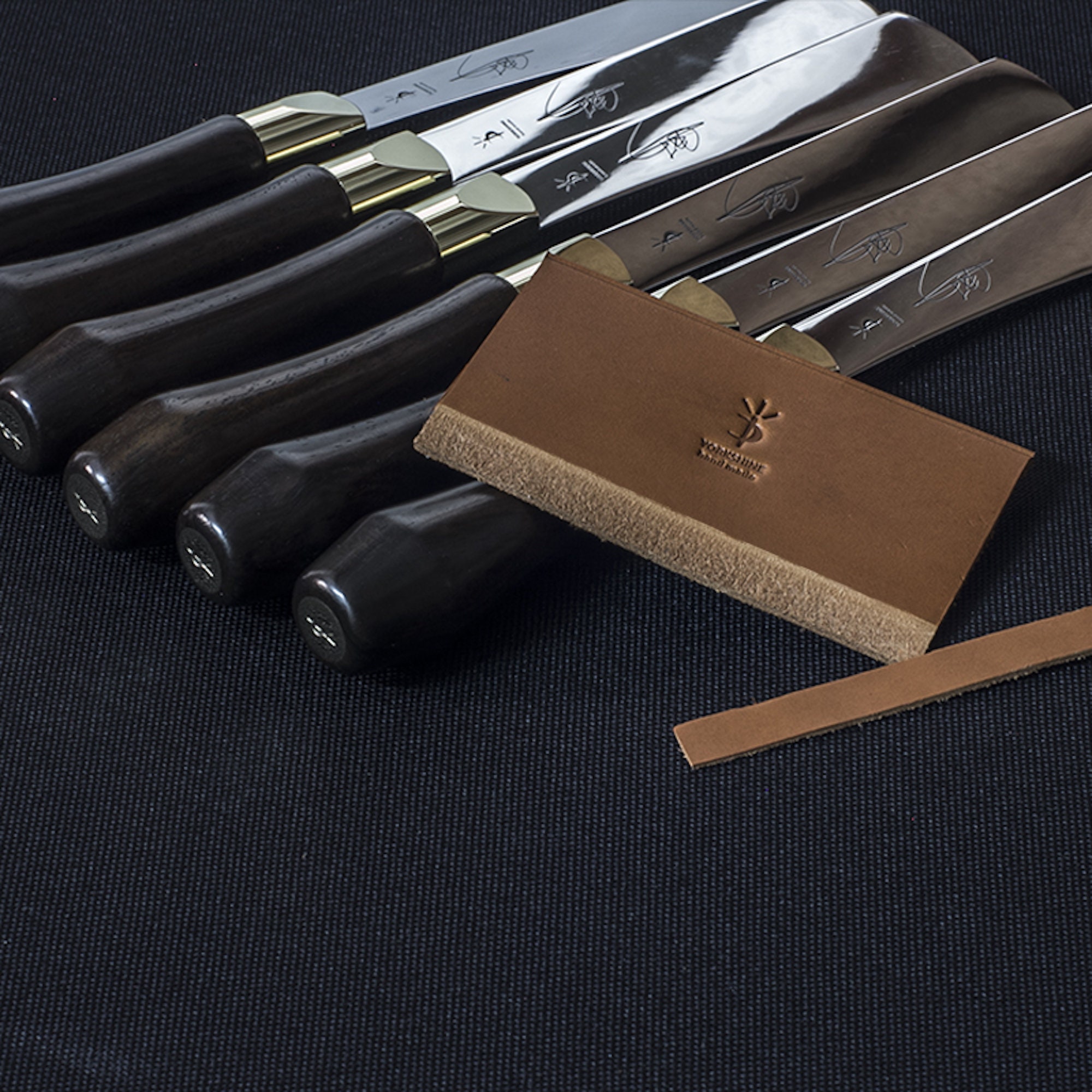 LUX Leather Skiving Knife Skew, Hand Made Oblique Skiving Knife 35 mm (1.38  in)