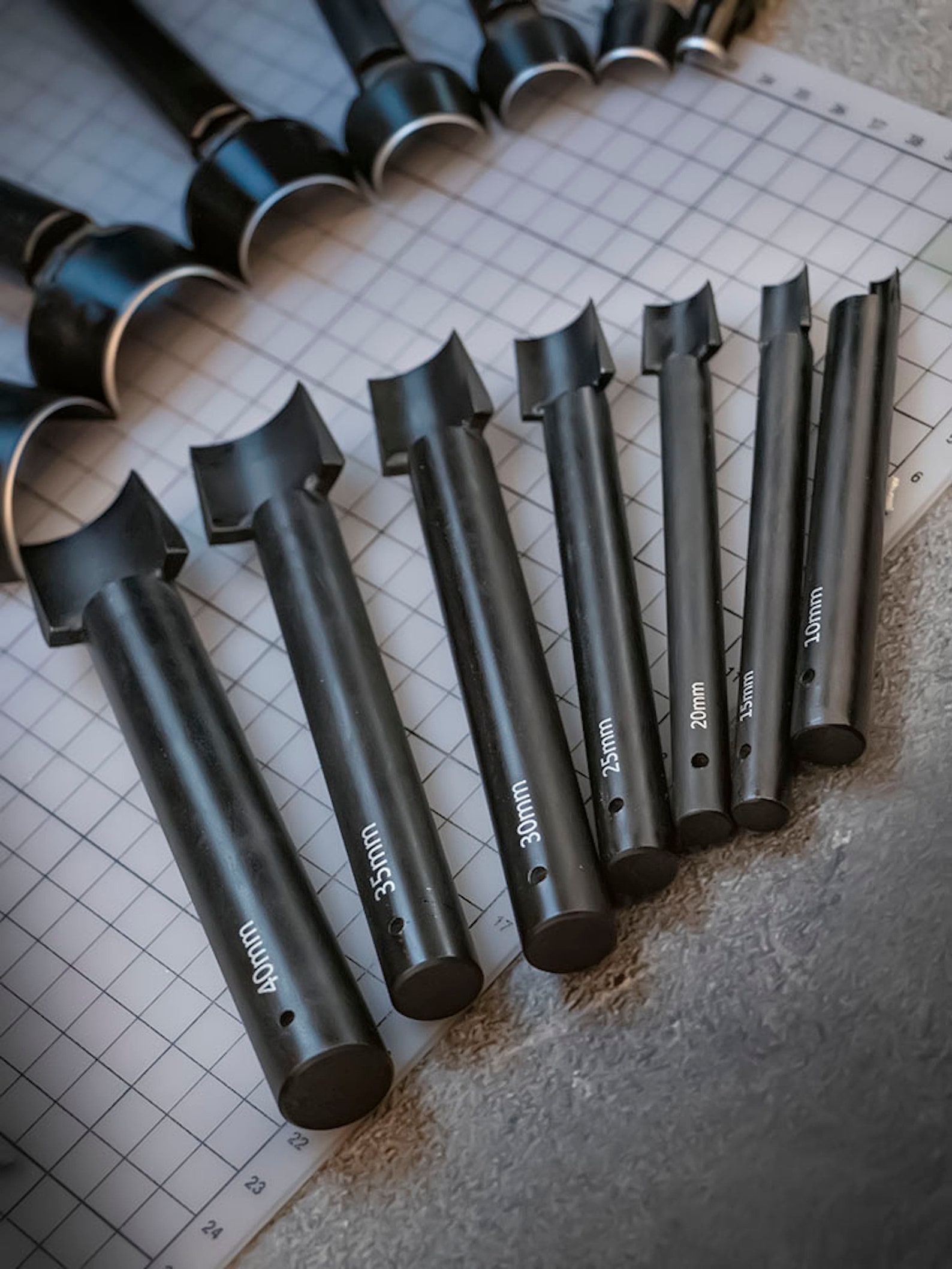 Half Round and Corner Punch Leather Tool Multiple Sizes Etsy Australia