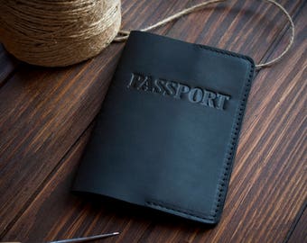 Personalisierte Reisepass-Abdeckung, Leder-Pass-Abdeckung, Monogramm-Pass-Abdeckung, Reisepass-Abdeckung mit Initialen, grüner Reisepass, Reisepass Fall