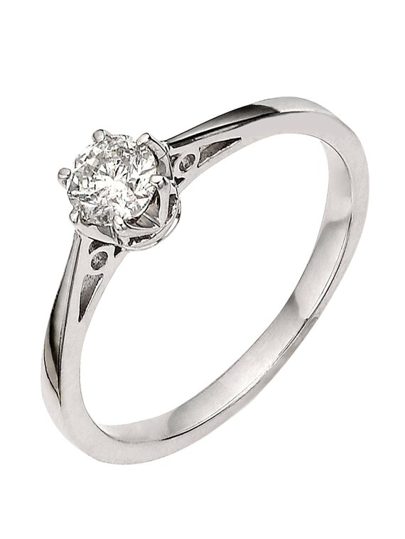 crown setting engagement ring
