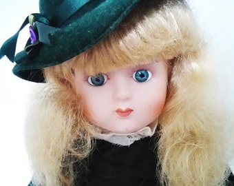 Beautiful Vintage Porcelain Doll "Melody"