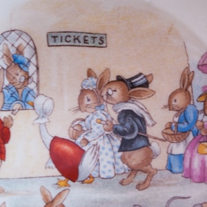 Rare Early Collectible Mid 20th Century ROYAL DOULTON Bunnykins Bowl for Children c. 1959