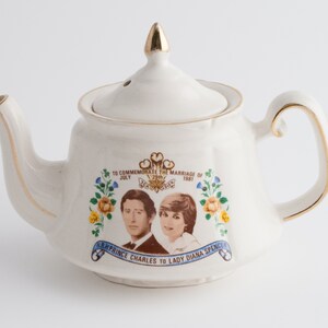 Rare Royal Wedding Prince Charles and Diana Commemorative Teapot