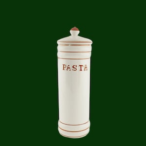 Original Vintage Pasta Jar Kitchenellia, Kitchen Collectables, C. 1950s