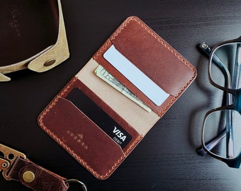Teton | Bifold Leather Wallet - Handmade, Compact, and Stylish for Everyday Use