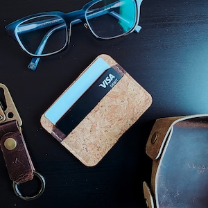 Sierra / Slim Cork Wallet (Vegano)