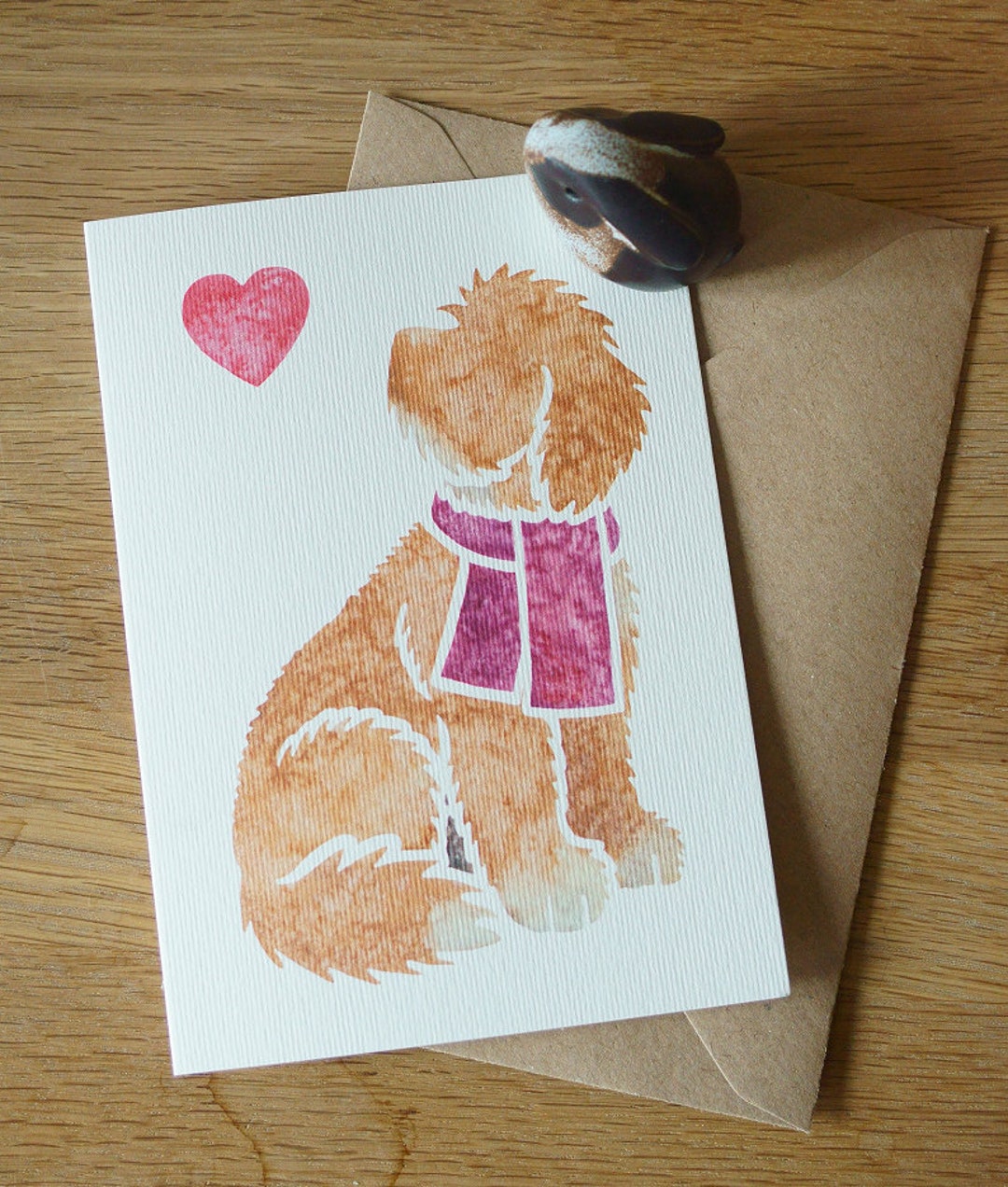 COCKAPOO / CAVAPOO Note Cards / Printed Watercolour Design/ Gift ...
