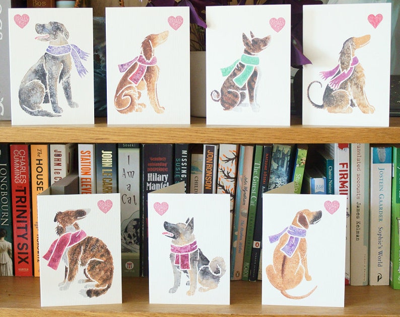 Note Pincher MINIATURE PINSCHER Min Pin Dog Cute Note Cards Gifts Greeting York ...
