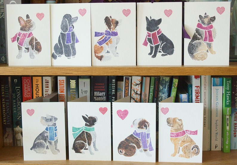 Note Pincher MINIATURE PINSCHER Min Pin Dog Cute Note Cards Gifts Greeting York ...