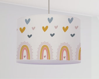 girl room lampshade rainbow star boy modern scandinavian pattern modern scandinavian minimalist