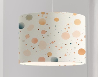 Lamp dots polka watercolor confetti children's room Scandinavian colorful organic all colors possible