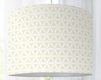 Lampshade bedroom bedroom lamp minimalist graphic pattern white