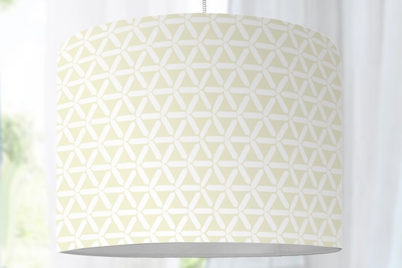 Lampshade bedroom bedroom lamp minimalist graphic pattern white