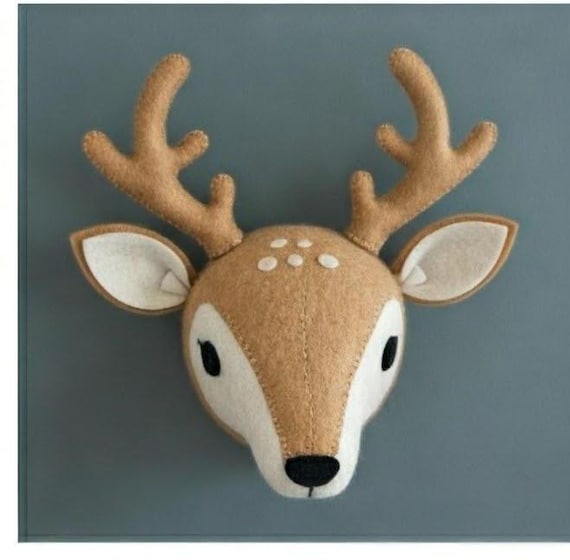 Sculpture art raw from felt - Handmade & Unique