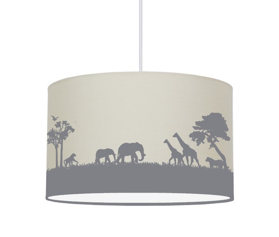 Hanging lamp children lampshade whale sea fish white nursery