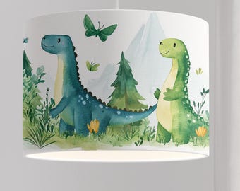 Lamp dots polka watercolor dino children's room Scandinavian colorful organic all colors possible