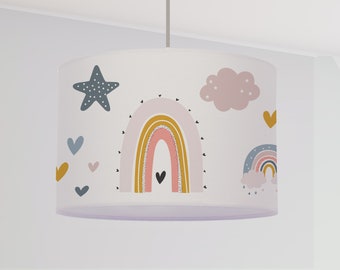 Lampshade rainbow