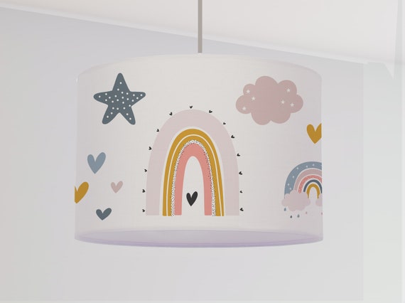 Lampshade rainbow