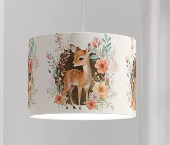 Hanging lamp children lampshade whale sea fish white nursery