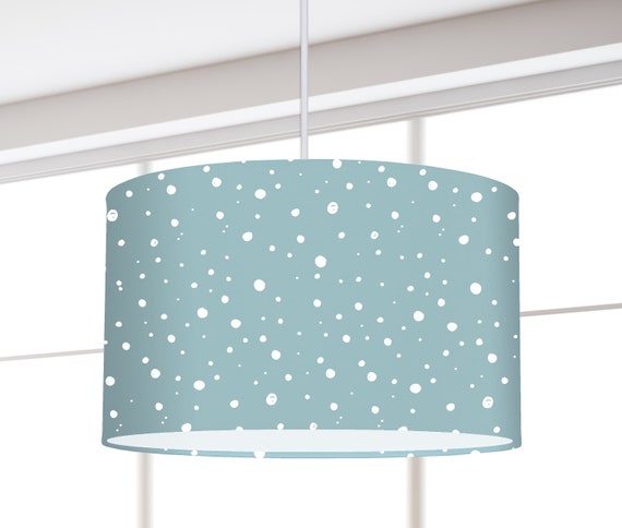 Lamp dots confetti children's room Scandinavian mint blue all colors possibleceiling lamp