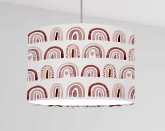 girl room lampshade rainbow star boy modern scandinavian pattern modern scandinavian minimalist