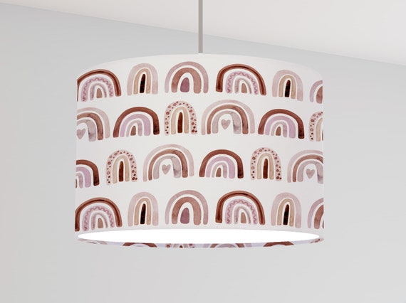 girl room lampshade rainbow star boy modern scandinavian pattern modern scandinavian minimalist