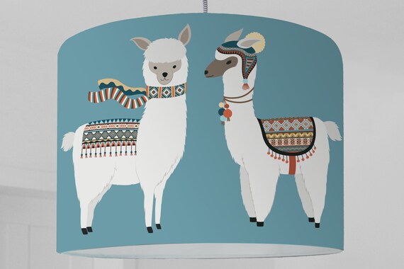 Animal lamp lampshade children lamp ceiling lamp blue