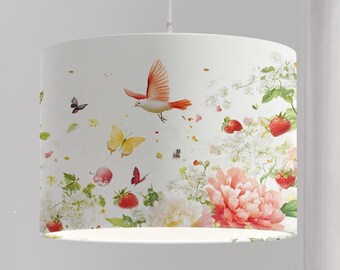 Lampshade for children whale fish sea turtle nursery mint