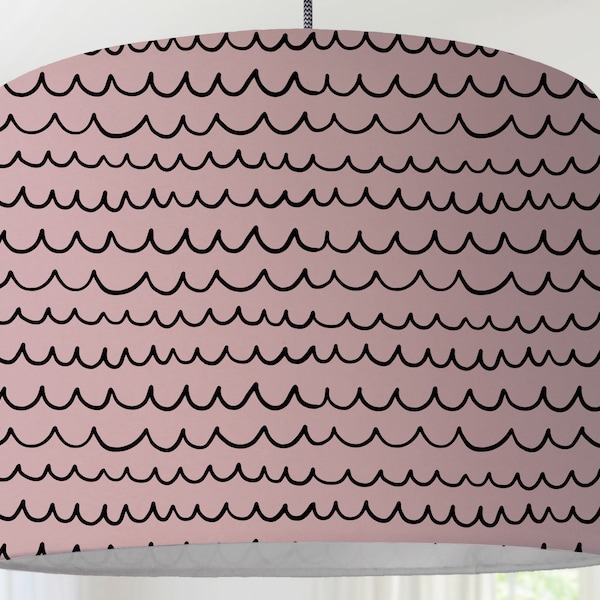 mödchen room lampshade powder pink bright modern scandinavian pattern modern scandinavian minimalist