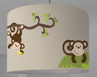 Lampshade Nursery APE JUNGLE