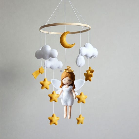 Magical Mobile - Baby Mobile with cute angel and stars