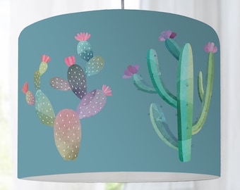 Lampshade children's room blue