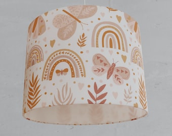 Lamp children's room for girls rainbow butterfly modern boho all colors possible