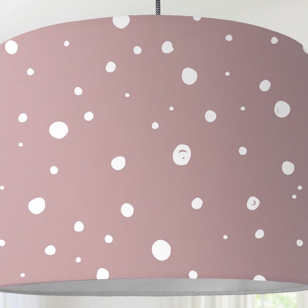 Lamp girl room powder pink bright modern Scandinavian pattern modern Scandinavian minimalistceiling lamp