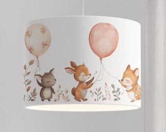 Lamp watercolor birthday children's room Scandinavian colorful organic all colors possible