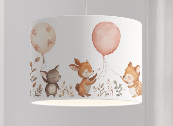 Lamp dots polka watercolor birthday children's room Scandinavian colorful organic all colors possible