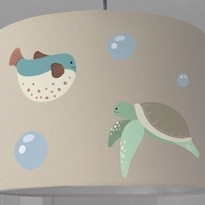 Children lamp lampshade children&#39;s room beige