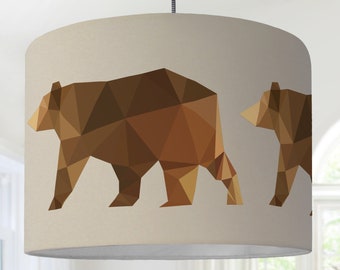 Lampshade children's room living room cream beige