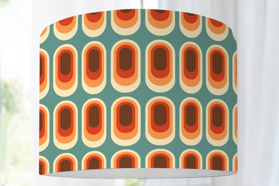 Lampshade Nursery Retro Design Seventies Living Room